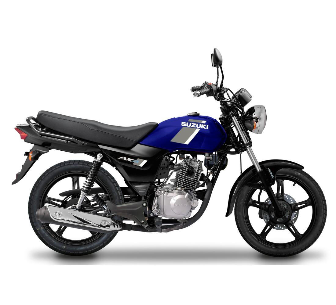Moto para mensajeros con crédito rápido – CrediRide Suzuki AX-4